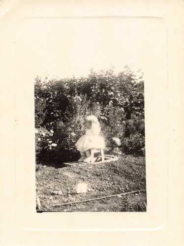 Ancienne photographie fillette - ancienne,