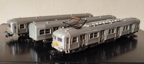 Jouef rame banlieue inox - rame,