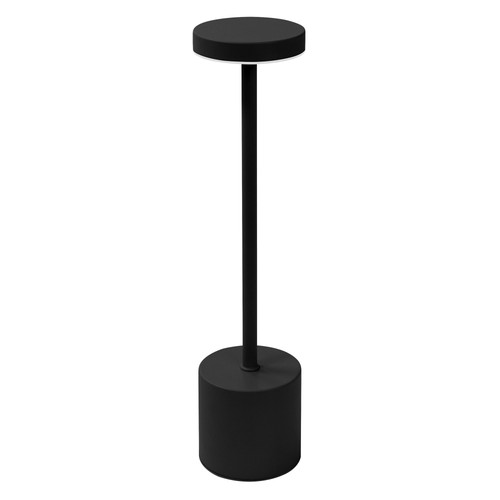 Lampe table led - led, noire