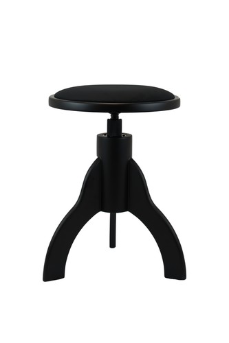 Tabouret piano rond noir - piano,, rond,