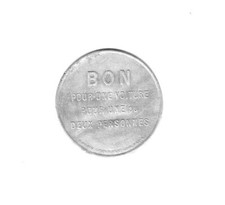 JETON DE MANEGE FORAIN LES