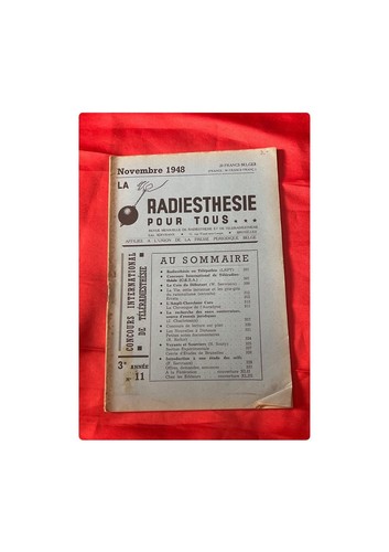 Revue radiesthesie pour - radiesthesie,