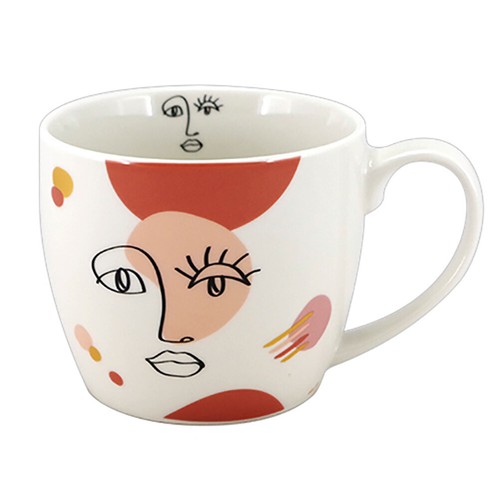 Tasse porcelaine blush - porcelaine,