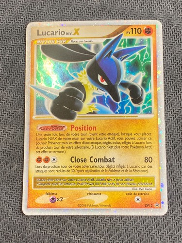 Carte pokémon lucario - pokémon,