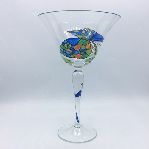 Grande coupe verre soufflé - grande,