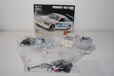 B86 1:24 BBURAGO BURAGO KIT 5131 PEUGEOT 405 RAID RALLY PIONEER WHITE MIB