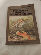 Livre Ancien Poissons Exotiques Et D Aquariums, Edition 1949