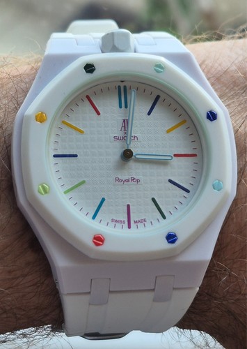 Swatch royal pop huit - x,