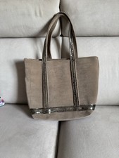 Sac Cabas Suédine Et Sequins 