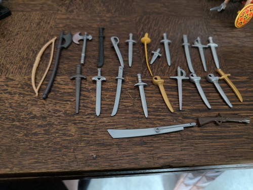 Playmobil weapons from