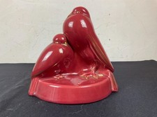 ART DECO FAIENCE COUPLE D