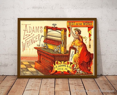 Affiche publicitaire vintage