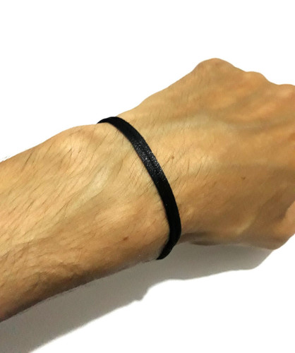 Bracelet chaîne noire