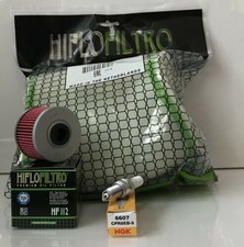 Service Kit pour Kawasaki KFX450R (2008 À 2014) Filtre Et NGK Bougie Prise
