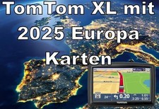 TomTom XL Sat Nav with Europe Maps from 2025 - Excellent GPS Sat Nav for Holidays