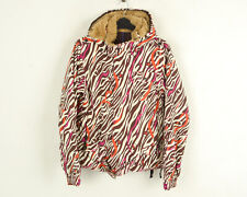 Protest Carbon Geotech Séries 8.0 Veste Ski Femme M Snowboard Hiver Zèbre 8k