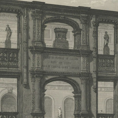 Arc gaillon cour des beaux - de,
