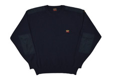 Vintage Paul Shark Yachting Wool Blend Crew Neck Sweater Patches Mens Sz XL