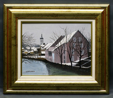 Tableau vue d'Ornans par Louis