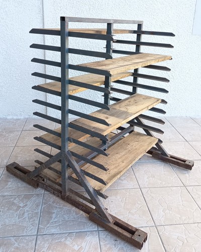 Etagère industrielle meuble - etagère,