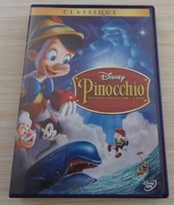 COLLECTOR 2 DVD WALT DISNEY CLASSIQUE PINOCCHIO N° 2 LOSANGE JAUNE TRANCHE