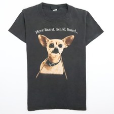 Vintage Taco Bell Chihuahua Here Lizard T-Shirt Size Large 90s