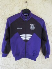 Veste RSCA ANDERLECHT football ADIDAS vintage training jacket 140 10 ans