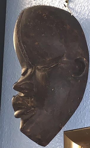 Antique african art mask - african, dan