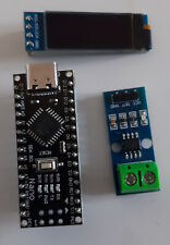 Kit Arduino : Capteur de courant ACS712-30A  + Carte Nano + Afficheur OLED