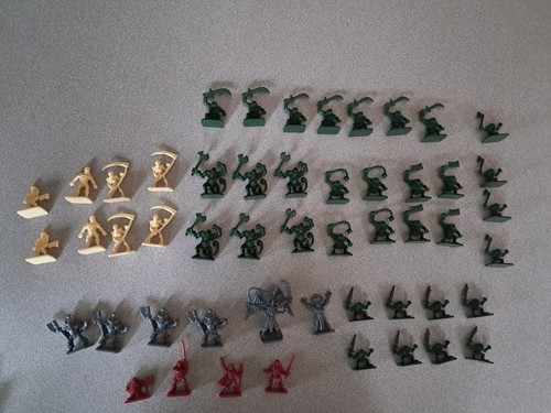 Hero quest only - quest, figures