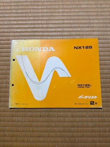 Honda nx125 parts - nx125, 2nd