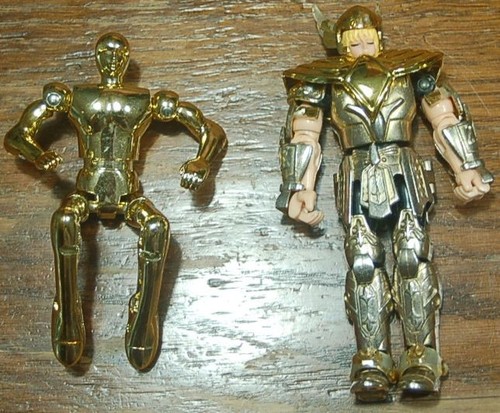 Saint seiya vintage - seiya, gold
