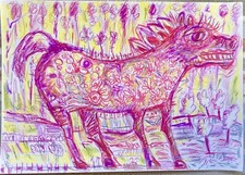 Tableau Peinture cheval