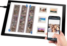 Scanner de Diapositives et Négatifs Photo 12 x 9 Pouces LED Panneau Lumineux ...