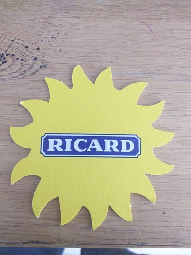 Sous bock ricard - sous, (les2