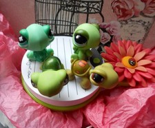 lot 39    petshop ASBRO lot 3 petshops animaux  Littlest Pet Shop LPS très rares