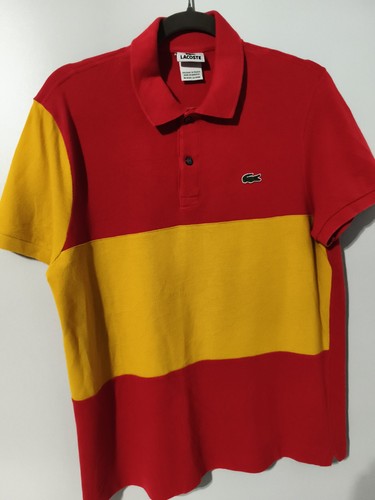 Lacoste polo taille orange - lacoste, l
