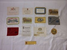 4078 - Lot De 13 Étiquettes