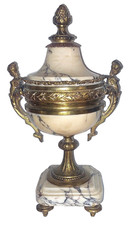 CASSOLETTE BRONZE MARBRE