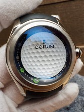 Corum Bubble Golf Titanium Watch 95% LN RARE xx/88 Manufactured Mov't