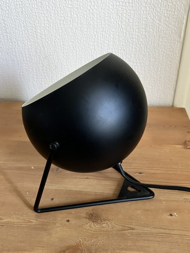 Lampe eyeball noir vintage - lampe,