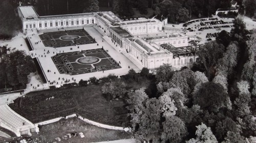 Ancienne photo aérienne - photo, de