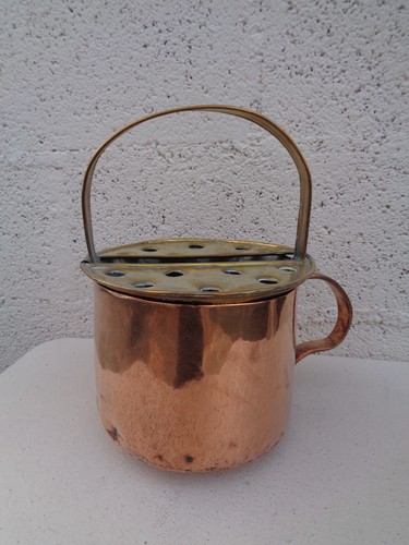 Antique bac seau cuivre - antique,