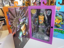 Tortues Ninja Cartoon figurine Ultimate Donatello VHS 18 cm NECA