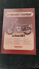 HONDA  CB 500 T 1975 prospectus brochure catalogue dépliant  catalog