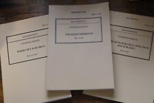 Manual Radio Operators Manual Set BC611 SCR536 BC1000 SCR300