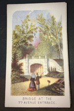 NEW YORK. CENTRAL PARK vers 1870. 29 VUES LITHOGRAPHIÉES.