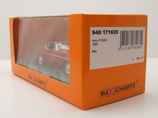 VOLVO P1800S 1969 RED MAXICHAMPS 940171620 1:43 SWEDEN ROUGE LHD ROT ROSSO