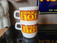 2 TASSES VINTAGE CACOLAC HOT