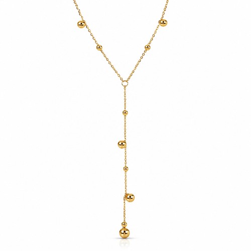 Collier lariat perles - lariat,